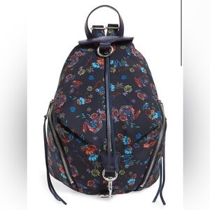 Rebecca Minkoff Navy Floral Backpack